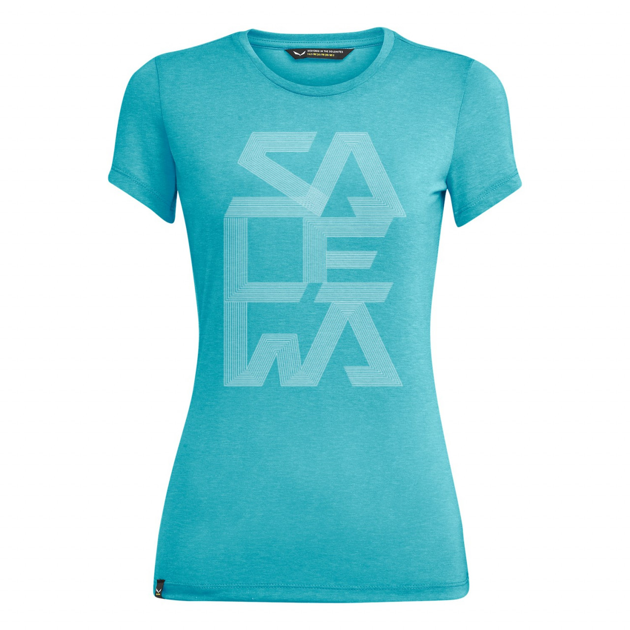 Camisetas Salewa Print Dry Mujer Azules Mexico (VE4596071)